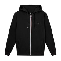 Sweat à capuche zippé Mesnil coton recyclé - Faguo Faguo Hersée Paris 9