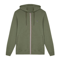 Sweat à capuche zippé Mesnil coton recyclé - Faguo Faguo Hersée Paris 9