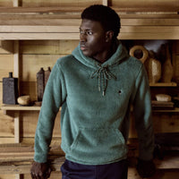 Sweat à capuche Dirac en sherpa recyclée ultra-douce - Faguo Faguo Hersée Paris 9