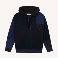 Sweat à capuche Dirac Up upcyclé patchwork coton - Faguo Faguo Hersée Paris 9