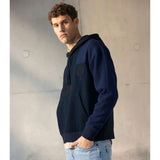 Sweat à capuche Dirac Up upcyclé patchwork coton - Faguo Faguo Hersée Paris 9