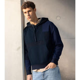 Sweat à capuche Dirac Up upcyclé patchwork coton - Faguo Faguo Hersée Paris 9