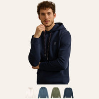 Sweat à capuche Dirac en coton recyclé molleton doux - Faguo Faguo Hersée Paris 9