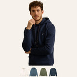 Sweat à capuche Dirac en coton recyclé molleton doux - Faguo Faguo Hersée Paris 9