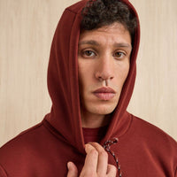 Sweat à capuche Dirac en coton recyclé molleton doux - Faguo Faguo Hersée Paris 9