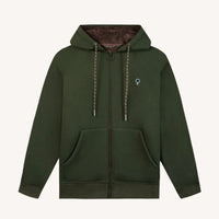 Sweat à capuche zippé Meygal sherpa molleton coton - Faguo Faguo Hersée Paris 9