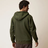 Sweat à capuche zippé Meygal sherpa molleton coton - Faguo Faguo Hersée Paris 9