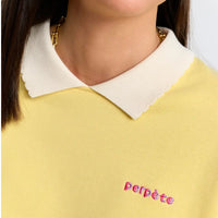 Sweat Geri oversize coton bio col croquet - Perpète Perpète Hersée Paris 9