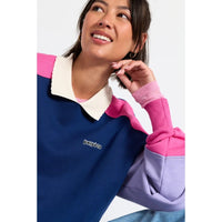 Sweat Mel oversize coton bio col croquet - Perpète Perpète Hersée Paris 9
