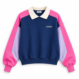 Sweat Mel oversize coton bio col croquet - Perpète Perpète Hersée Paris 9