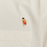 T-shirt Application à poche broderie plongeur coton bio - Revolution Revolution Hersée Paris 9