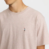 T-shirt Application broderie yo-yo coton bio chiné - Revolution Revolution Hersée Paris 9