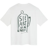 T-shirt Art by Guridi en coton bio - Bask in the Sun Bask in the Sun Hersée Paris 9