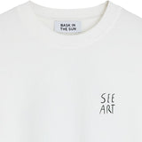 T-shirt Art by Guridi en coton bio - Bask in the Sun Bask in the Sun Hersée Paris 9