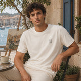 T-shirt Art by Guridi en coton bio - Bask in the Sun Bask in the Sun Hersée Paris 9