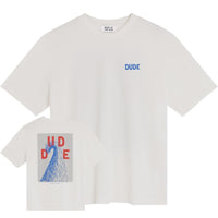 T-shirt Blue Dude coton bio imprimé - Paul McNeil - Bask in the Sun Bask in the Sun Hersée Paris 9