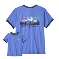 T-shirt femme Fitz Roy Foothills Ringer - Patagonia Patagonia Hersée Paris 9