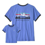 T-shirt femme Fitz Roy Foothills Ringer - Patagonia Patagonia Hersée Paris 9