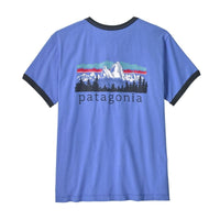 T-shirt femme Fitz Roy Foothills Ringer - Patagonia Patagonia Hersée Paris 9