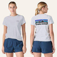 T-shirt femme P-6 Logo Responsibili-Tee® recyclé - Patagonia Patagonia Hersée Paris 9