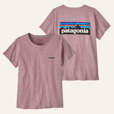 T-shirt femme P-6 Logo Responsibili-Tee® recyclé - Patagonia Patagonia Hersée Paris 9