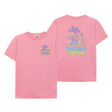 T-shirt Lugny imprimé Blooming jersey coton - Faguo Faguo Hersée Paris 9