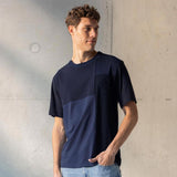 T-shirt Lugny Up upcyclé patchwork coton - Faguo Faguo Hersée Paris 9