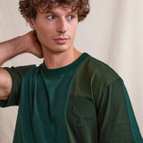 T-shirt Lugny Up upcyclé patchwork coton - Faguo Faguo Hersée Paris 9