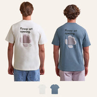 T-shirt Massoury imprimé Flower Art Opening - Faguo Faguo Hersée Paris 9