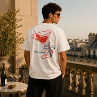 T-shirt Mixology oversize écru - Qhuit Qhuit Hersée Paris 9