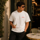 T-shirt Mixology oversize écru - Qhuit Qhuit Hersée Paris 9