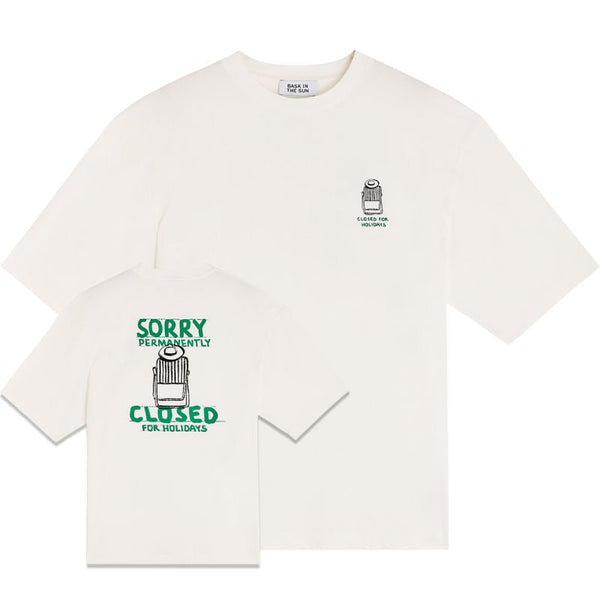 T-shirt Natural Closed imprimé transat - Dani Garreton - Bask in the Sun Bask in the Sun Hersée Paris 9