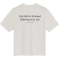 T-shirt Natural Icecream coton bio imprimé - Paul McNeil - Bask in the Sun Bask in the Sun Hersée Paris 9