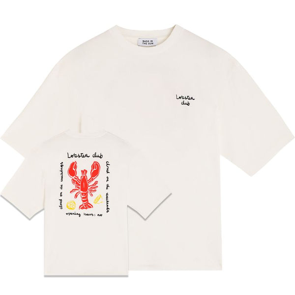 T-shirt Natural Lobster imprimé homard - Dani Garreton - Bask in the Sun Bask in the Sun Hersée Paris 9