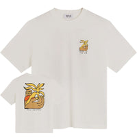 T-shirt Natural Plant coton bio imprimé - Marcello Velho - Bask in the Sun Bask in the Sun Hersée Paris 9