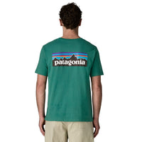 T-shirt P-6 Logo coton bio coupe regular - Patagonia Patagonia Hersée Paris 9