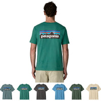 T-shirt P-6 Logo coton bio coupe regular - Patagonia Patagonia Hersée Paris 9