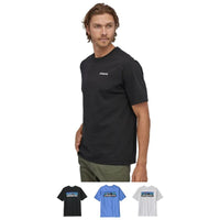 T-shirt P-6 Logo Responsibili-Tee Coton et Polyester recyclé - Patagonia Patagonia Hersée Paris 9