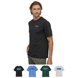 T-shirt P-6 Logo Responsibili-Tee Coton et Polyester recyclé - Patagonia Patagonia Hersée Paris 9