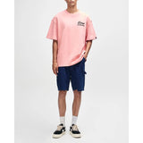 T-shirt Seoul Sign Tee Lobster Pink Bisque en coton recyclé - Deus Ex Machina Deus Ex Machina Hersée Paris 9