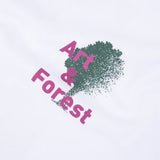 T-shirt Yellowstone oversize blanc imprimé Forest en coton recyclé - Faguo Faguo Hersée Paris 9