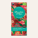 Tablette Chocolat Noir 55% Crémeux Bio Creamy Dark - Chocolate & Love Chocolate & Love Hersée Paris 9