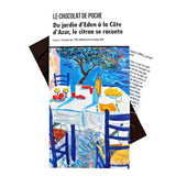 Tablette-livre « Du jardin d’Éden à la Côte d’Azur, le citron se raconte » - chocolat noir 74 % bio citron de Sicile 80g - Le Chocolat de Poche Le Chocolat de Poche Hersée Paris 9