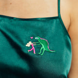 Top en satin brodé à bretelles réglables - Lundi au Soleil Lundi au soleil Hersée Paris 9