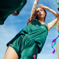 Top en satin brodé à bretelles réglables - Lundi au Soleil Lundi au soleil Hersée Paris 9