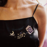 Top en satin brodé à bretelles réglables - Lundi au Soleil Lundi au soleil Hersée Paris 9