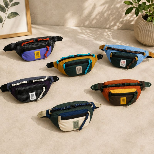 Sac banane Mountain Waist Pack 1L en nylon recyclé - Topo Designs