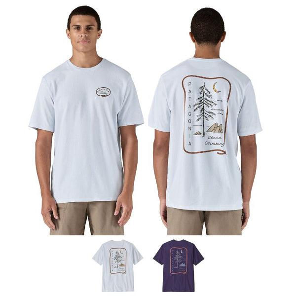 T-shirt Clean Climb Roots Responsibili-Tee® homme recyclé - Patagonia Patagonia Hersée Paris 9