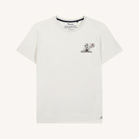 T-shirt homme Arcy coton recyclé avec broderie - Faguo Faguo Hersée Paris 9