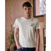 T-shirt homme Arcy coton recyclé avec broderie - Faguo Faguo Hersée Paris 9